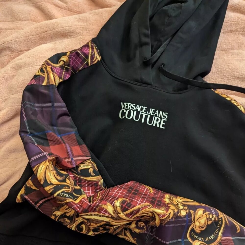 Versace Jeans Couture Cropped Sweatshirt Size 6